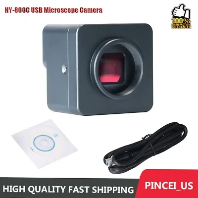 HY-800C USB Microscope Camera HD 4K Electronic Digital Eyepiece For Repair PCB • $74.86