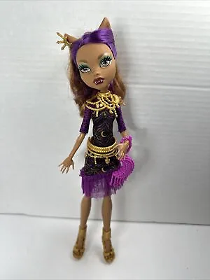 Monster High Clawdeen Wolf Doll Frights Camera Action Belt Earring • $29.99