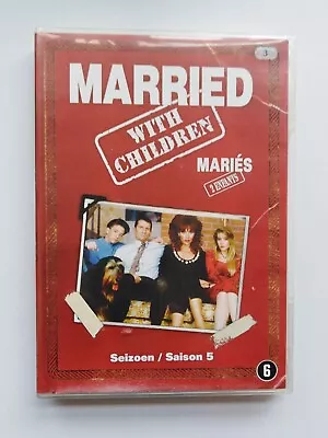 Married With Children - Series 5 3 Disc DVDs 2008 Import • £5