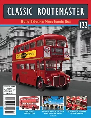 Hachette 1/12 Build The Classic Routemaster Britains Most Iconic Bus Issue 122 • £49.99