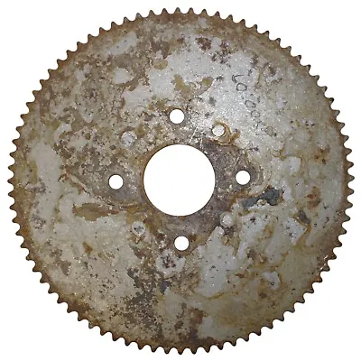 80T (tooth) #35 Chain Sprocket 3-1/2  Bolt Circle Go-Kart Off Road Cart Gear • $22.50