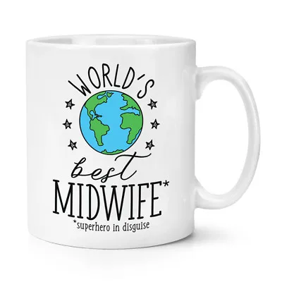 World's Best Midwife 10oz Mug Cup - Funny Gift Present • £10.49