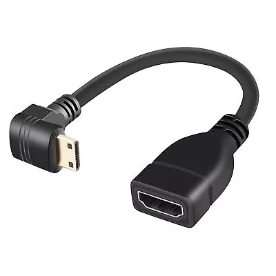 Hdmi-compatible Cable Compact Reliable Male To Female Adapter Cord Mini • $8.19