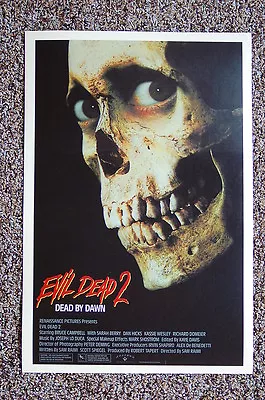 Evil Dead 2 Lobby Card Movie Poster #1 • $4.50