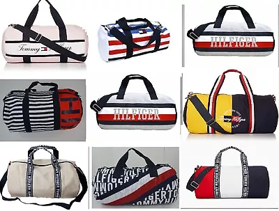 TOMMY HILFIGER Kids Mini Small Medium Large Duffle Duffel Bag Travel Gym CarryOn • $40