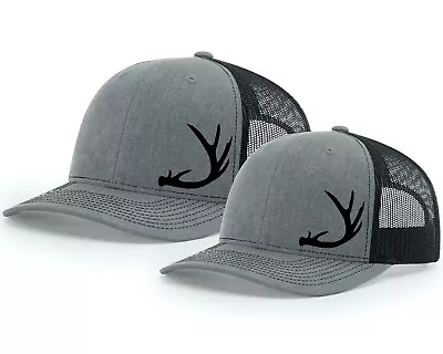 Buck Antler Whitetail Antlers Richardson 112 Snap Back Trucker Hat   • $25.99