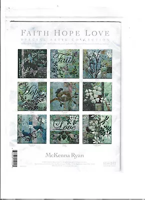 Faith Hope Love Quilt Kit McKenna Ryan Pattern Set And Batik Fabrics • $249.99