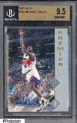 1995-96 SP #162 Michael Finley Phoenix Suns RC Rookie BGS 9.5 GEM MINT • $0.99