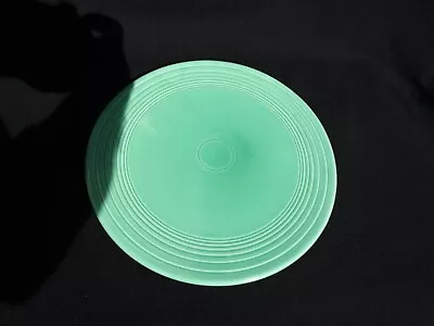 RARE Vintage (1936-37) Fiesta Light Green Cake Plate Very Good Used Condition • $1513