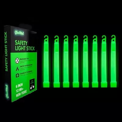 12 Ultra Bright Emergency Glow Sticks Camping Lights Power Outages And Military • $19.49