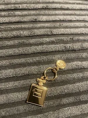 Chanel Collectable Key Charm Gold Tone Bottle  New • £19.99