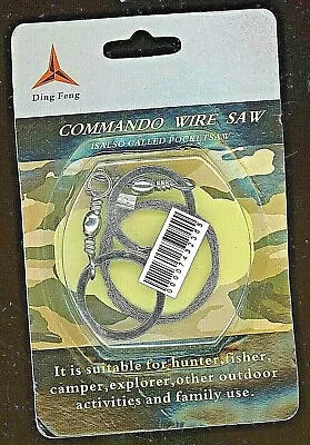 Pocket Saw Strongest Chain Commando Wire Portable Compact In U.S. B-6-6 • $11.43
