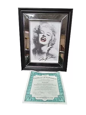 The Bradford Exchange Bombshell Marilyn Monroe Crystal Glamour Wall Decor 10  • $49.99