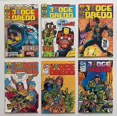 Judge Dredd X 45 Comics Between #1 & #56 (Quality 1986) 45 X FN To NM- Comics • $305.04