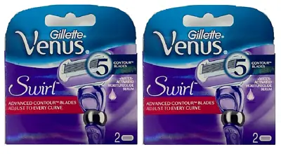 Gillette Venus Swirl Refill Blade Cartridges 4 Count • $15.49