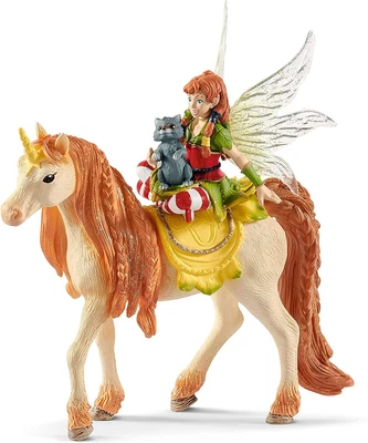 Schleich BAYALA 70567 Fairy Marween With Glitter Unicorn Fairy Toy • £17.99