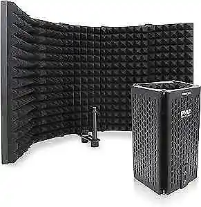  Microphone Isolation Shield Acoustic Vocal Sound Dampening Noise 5 Panel • $68.75