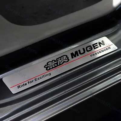 Mugen Stainless Car Door Scuff Sill Cover Panel Step For Honda CIVIC • $26.99