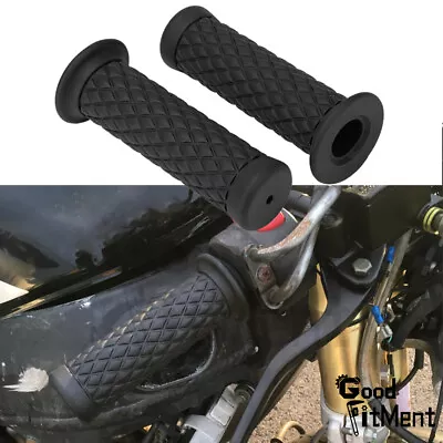 Motorcycle Hand Grips 7/8  Rubber Gel Handle Bar For Suzuki GSXR 600 750 1000 US • $11.43