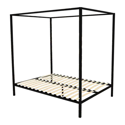 4 Four Poster Queen Bed Frame • $349.96