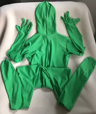 Medium Adult Green Screen Special FX Second Skin Body Suit Costume By Rubie’s • $15