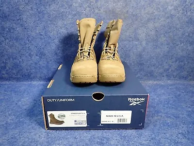 NEW Reebok Strikepoint CM8940 8  Ultra-Light Military Boot Coyote Size 8.5 W • $109.99