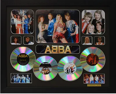 ABBA Signed Framed Limited Edition Memorabilia 4CD V1 • $120