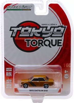 Greenlight Tokyo Torque1972 Datsun 510 Trans Am Sahari Gold Poly 1/64 47020 C  • $4.90