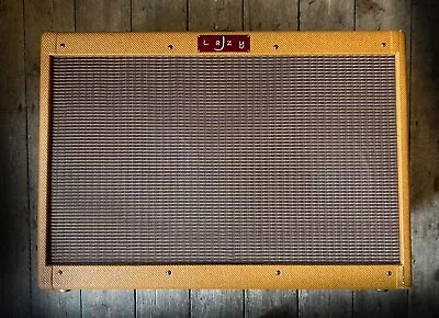 LAZY J - J80 - REV/TREM TWEED 2 X 12 VALVE AMP GUITAR COMBO • £3650