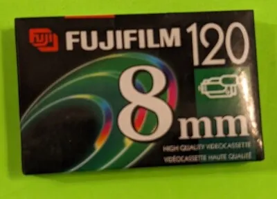 Fuji 120 8mm High Quality Video Cassette Tape P6-120 Brand New Sealed 5A • $5