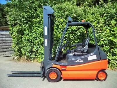 £8550 • Buy Linde E25 Electric Counterbalance Forklift Truck/ 5.9 Meters Lift Height