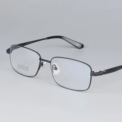 Pure Titanium Business Full Rim Eyeglass Frames Ultralight For Men Glasses 9979 • $27.99