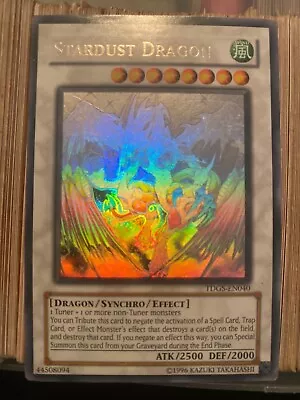 Yu-Gi-Oh - Stardust Dragon * TDGS-EN040 * Ghost Rare -  Used • $300