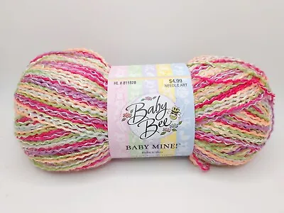 Vintage Baby Bee Baby Mine! Baby Cakes Yarn Skein 4oz 393yds Dye Lot 157078 • $8.99