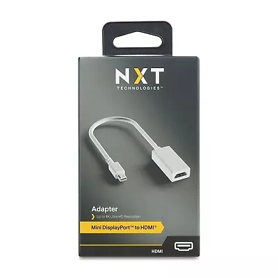 NXT Technologies Mini DisplayPort To HDMI Adapter • $9.99