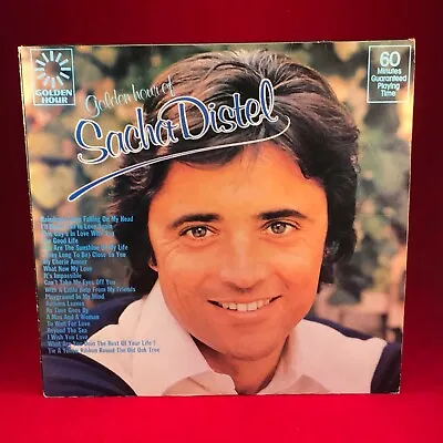 SACHA DISTEL Golden Hour Of 1975 UK VINYL LP Raindrops Keep Falling On My Head B • £6.53