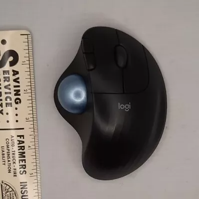 Logitech Ergo M575 Wireless Trackball Mouse Ergonomic Design For PC & Mac- Black • $27.95