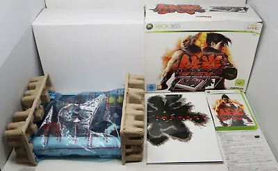 Xbox 360 Hori Tekken 6 Wireless Arcade Fighting Stick Bundle Pal Game Book Boxed • £299.99