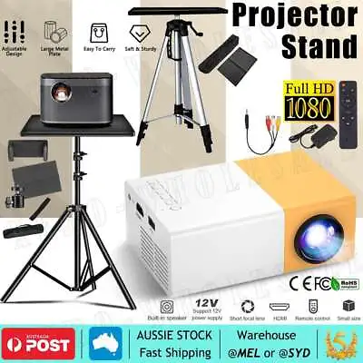 $27.99 • Buy Mini Pocket Home Cinema Projector HD 1080P Portable Office Cinema HDMI Remote AU