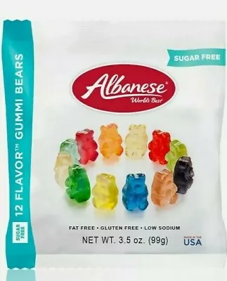 $6.57 • Buy Albanese Sugar Free Gummi Bears. 3.5 Oz