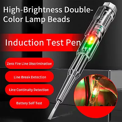 Voltage Electricity Tester Volt Detector Test Pen Non-Contact AC Pen Indicator • $7.56