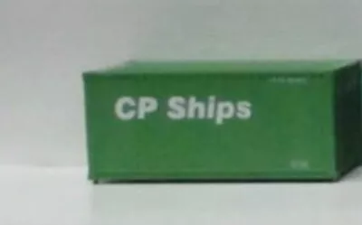 Mth Premier Cp Ships 20’ Intermodal Container! O Scale Canadian Pacific Rail • $24.99