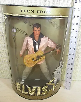 Elvis Presley Barbie Doll “Teen Idol” Sun Never Sets On Legend Box Wears Creases • $134.87