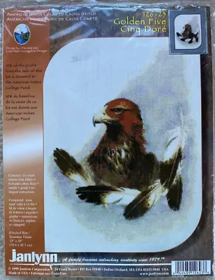 Golden Five Eagle Janlynn Cross Stitch Kit #126-23 NIP -23 • $17.99