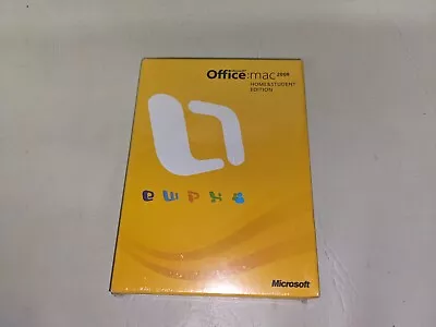 Microsoft Office 2008 Home And Student Edition For Mac NEW Sealed (O3) • $29.99