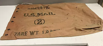 Vintage U. S. Mail Canvas Bag  #2 Domestic 24x38 • $60
