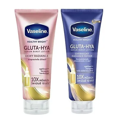 Vaseline Gluta-Hya Dewy Radiance + Overnight Radiance Lotion 300+300ml • £33.90