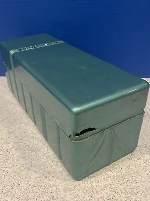 Vintage 1950's Emerald Green Bakelite Viewmaster Reel Library Box Case (V2) • $21.21