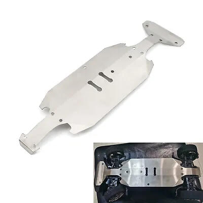 Stainless Chassis Armor Axle Protector Skid Plate For Tamiya XV-01 XV-02 1/10 RC • £18.26