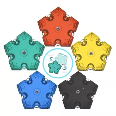 Geode Magnetic Fidget Sphere - Pentagons 12-Piece Set Fun Desk Toy For Adults • $15.95